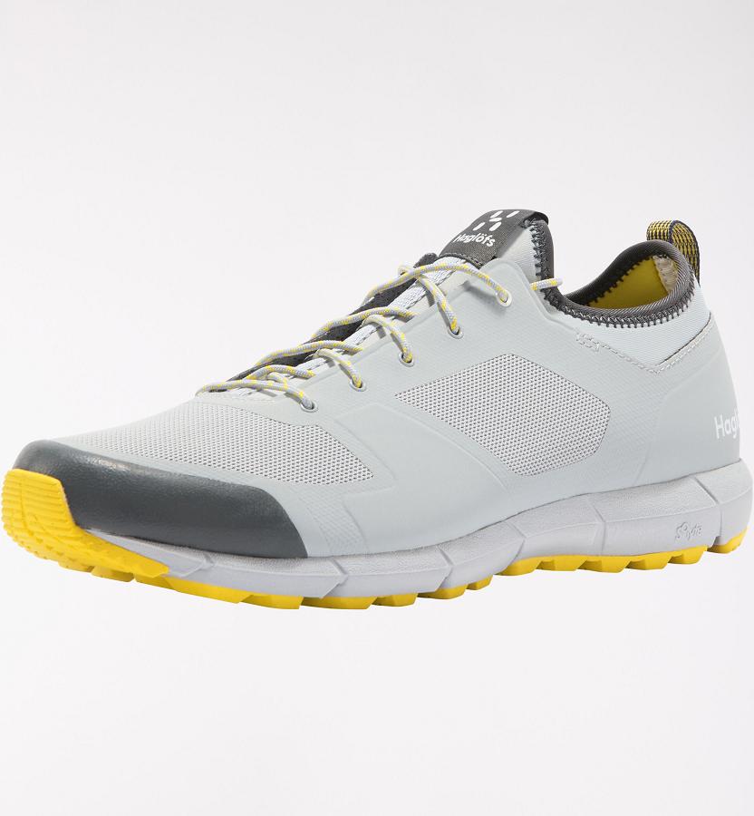 Haglöfs L.I.M Low Hiking Shoes Grey/Yellow For Mens VJKOE3850 Australia